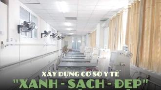 Xây dựng cơ sở y tế “xanh - sạch - đẹp”