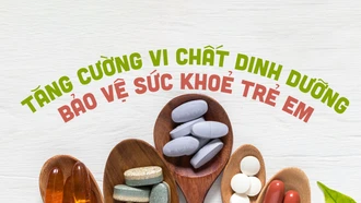 Tăng cường vi chất dinh dưỡng bảo vệ sức khỏe trẻ em