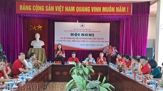 Hội Chữ thập đỏ các tỉnh miền núi, biên giới phía Bắc triển khai nhiệm vụ 6 tháng cuối năm