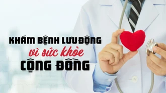 Khám bệnh lưu động vì sức khỏe cộng đồng