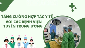 Tăng cường hợp tác y tế với các bệnh viện tuyến Trung ương