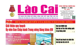 Báo Lào Cai Thường kỳ số 4006 ra ngày 7/8/2023