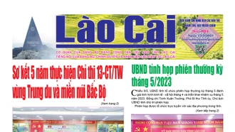 Báo Vùng cao số 804 ra ngày 15/5/2023