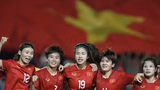 Tuyển nữ Việt Nam vô địch SEA Games lần thứ 4 liên tiếp