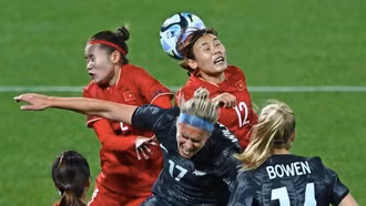 Tuyển nữ Việt Nam thua 0-2 trước chủ nhà World Cup