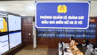 Cục Cảnh sát giao thông sẽ giám sát toàn bộ quá trình đấu giá biển số xe ô tô
