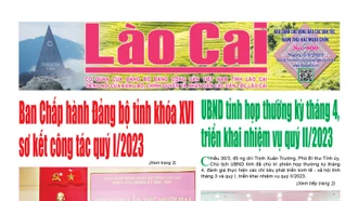 Báo Vùng cao số 800 ra ngày 5/4/2023