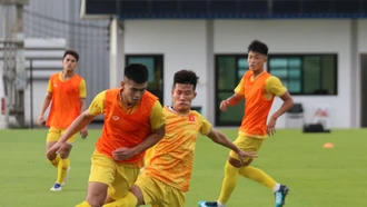 U23 Việt Nam sẵn sàng đấu U23 Bahrain trên đất Thái Lan