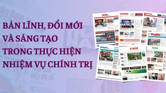 Bản lĩnh, đổi mới và sáng tạo trong thực hiện nhiệm vụ Chính trị