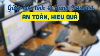 Giúp học sinh sử dụng internet an toàn, hiệu quả