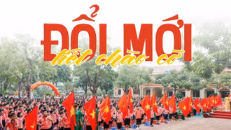 Đổi mới tiết chào cờ