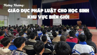 Mường Khương: Giáo dục pháp luật cho học sinh khu vực biên giới