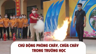 Chủ động phòng cháy, chữa cháy trong trường học