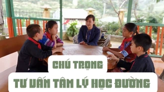 Chú trọng tư vấn tâm lý học đường