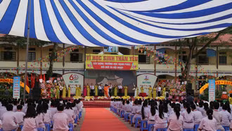 Trường THCS Bắc Lệnh tổ chức kỷ niệm 60 năm thành lập