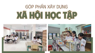 Góp phần xây dựng xã hội học tập