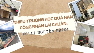 Nhiều trường học quá hạn công nhận lại chuẩn: Đâu là nguyên nhân?