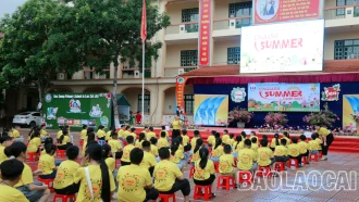 Thành phố Lào Cai khai mạc Trại hè tiếng Anh năm 2023 (English Summer Camp 2023)