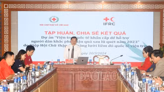 Chia sẻ kinh nghiệm triển khai dự án hỗ trợ người dân khắc phục hậu quả sau lũ quét năm 2023