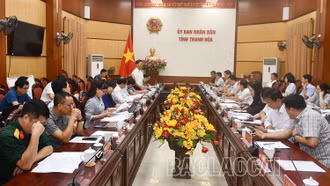 Trao đổi kinh nghiệm công tác lao động, việc làm và các chương trình mục tiêu quốc gia giữa tỉnh Lào Cai và tỉnh Thanh Hóa