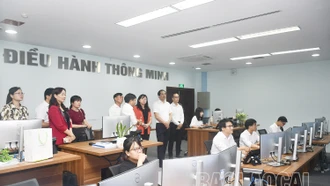 Đoàn công tác tỉnh Lào Cai học tập kinh nghiệm công tác chuyển đổi số tại thành phố Đà Nẵng