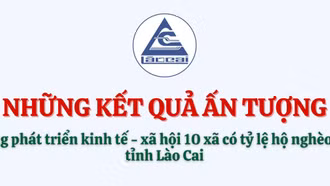 [Infographic] Những kết quả ấn tượng trong phát triển kinh tế - xã hội 10 xã có tỷ lệ hộ nghèo cao tỉnh Lào Cai