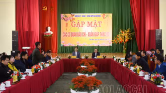 Huyện Văn Bàn gặp mặt các cơ quan thông tấn, báo chí 