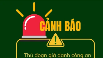 [Infographic] Cảnh báo thủ đoạn giả danh công an hướng dẫn cài đặt VNeID mức độ 2 để lừa đảo