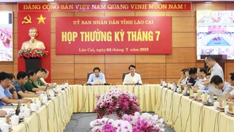 UBND tỉnh họp phiên thường kỳ tháng 7/2023