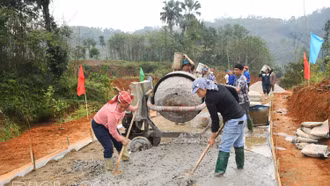 Văn Bàn: Xây dựng 40 mô hình xây dựng nếp sống văn hóa, văn minh khu dân cư vùng đồng bào dân tộc thiểu số