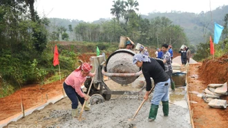 Văn Bàn: Xây dựng 40 mô hình xây dựng nếp sống văn hóa, văn minh khu dân cư vùng đồng bào dân tộc thiểu số