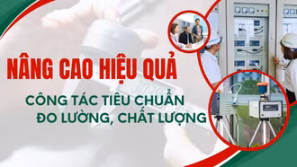 Nâng cao hiệu quả công tác tiêu chuẩn, đo lường, chất lượng