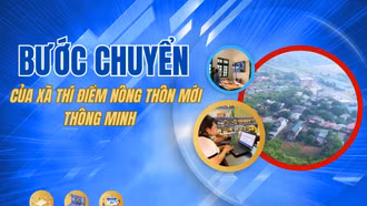 Bước chuyển của xã thí điểm nông thôn mới thông minh
