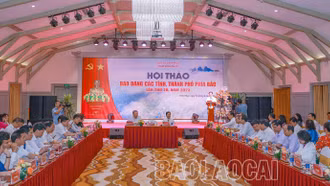 Hội thảo báo Đảng các tỉnh, thành phố phía Bắc lần thứ 28 tại tỉnh Vĩnh Phúc