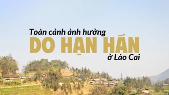 Toàn cảnh ảnh hưởng do hạn hán ở Lào Cai