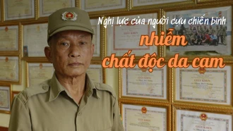 Nghị lực của người cựu chiến binh nhiễm chất độc da cam