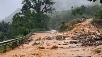 Mưa lũ làm ảnh hưởng đến 29 nhà dân và nhiều diện tích cây hoa màu