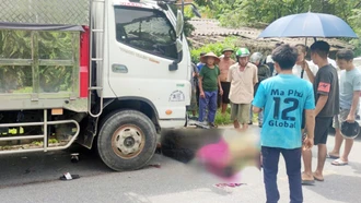 Nguyên nhân ban đầu về vụ tai nạn giao thông khiến 2 người chết ở thị trấn Nông trường Phong Hải 