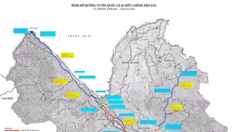 Điều chỉnh kéo dài Quốc lộ 4E nối từ xã Lùng Phình (Bắc Hà) đi Cột cờ Lũng Pô (Bát Xát)
