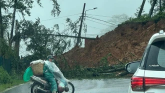 Sạt lở, tràn đất 35 vị trí trên các quốc lộ, tỉnh lộ sau mưa trên địa bàn tỉnh