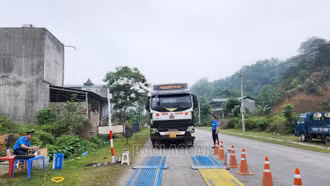 Kiểm soát tại nguồn góp phần hạn chế vi phạm tải trọng