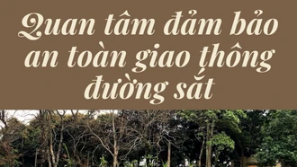 Quan tâm đảm bảo an toàn giao thông đường sắt