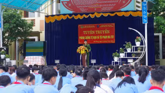 Công an huyện Bảo Yên tăng cường tuyên truyền phòng, chống tệ nạn và tội phạm ma tuý