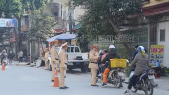 Huyện Bắc Hà tăng cường đảm bảo trật tự, an toàn giao thông