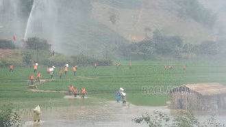 Huyện Mường Khương diễn tập ứng phó thiên tai và tìm kiếm cứu nạn năm 2023