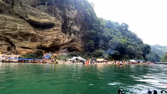 Du lịch sông Chảy hơn 1 tháng đón gần 14 nghìn lượt du khách