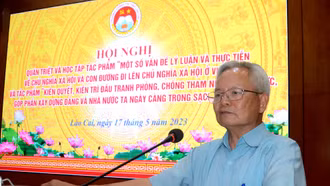 Hơn 200 cán bộ được tuyên truyền chuyển đổi số và quán triệt các tác phẩm của Tổng Bí thư Nguyễn Phú Trọng