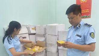 Thu giữ hơn 7.800 bánh trung thu không rõ nguồn gốc