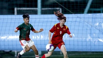 U17 nữ Việt Nam thắng trận ra quân vòng loại 2 U17 châu Á