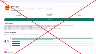 Giả mạo Cổng dịch vụ công quốc gia để lừa đảo chiếm đoạt tài sản